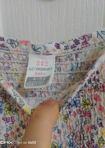 Kız Çocuk Renkli Çiçekli Askılı Elbise - Görsel 3