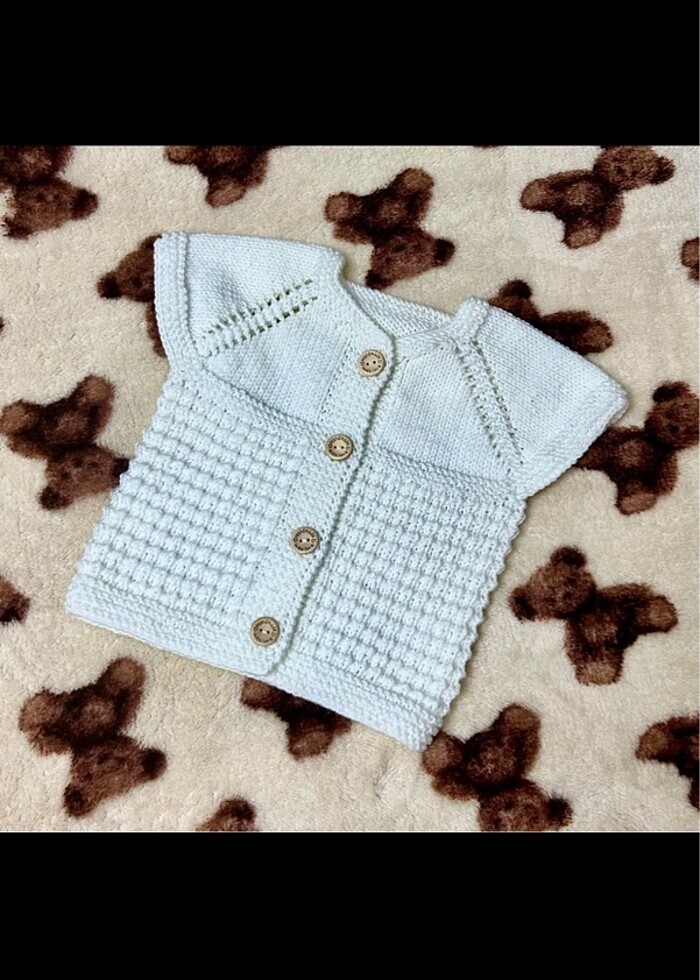 Bebek 6-9 ay yelek - Görsel 2