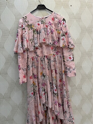 Dresslove Çiçekli Tesettür Elbise