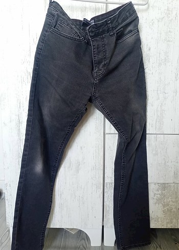Gri Kadın Kot Pantolon