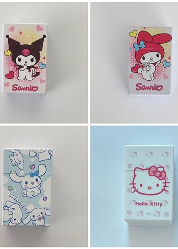 Sanrio deck box/sleeve/freebies kutusu çeşitleri