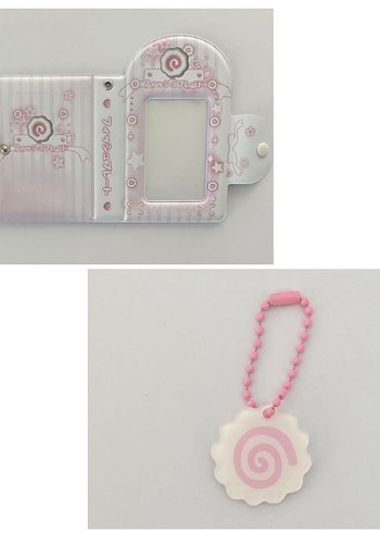 K-pop Kawaii çıt çıtlı binder ve charm seti