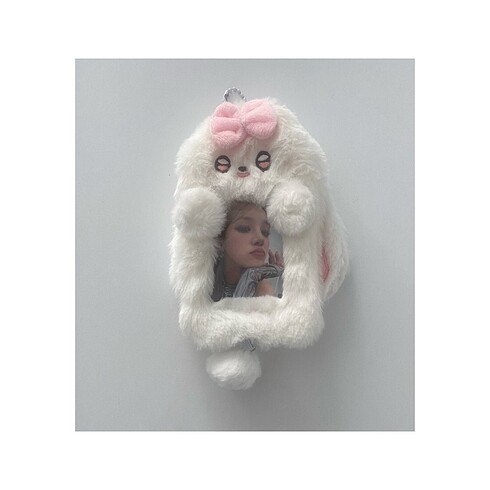 Tavşan peluş holder