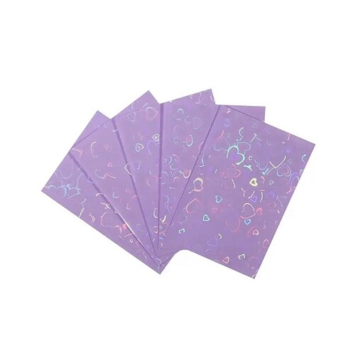 Beden Renk Hologram sleeve(5 adet)