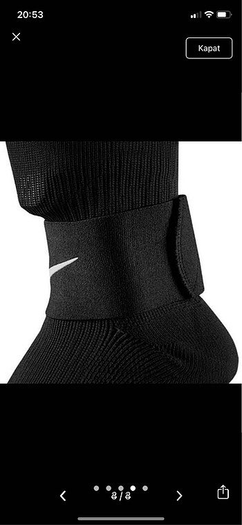 Beden nike bilek bantlari(siyah)