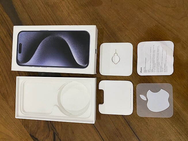Apple 15 pro boş kutu