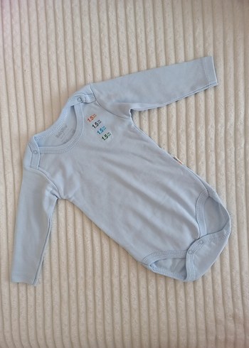 Mavi Uzun Kollu Bebek Body