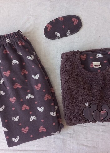 Peluş pijama takımı