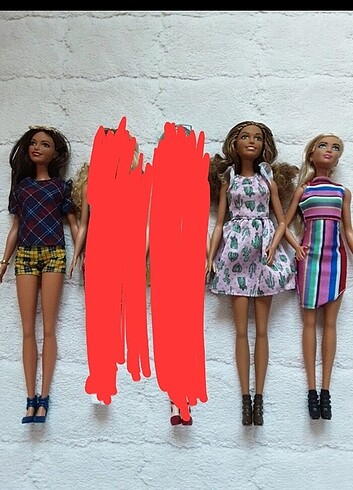 Barbie fashionistas bebekler