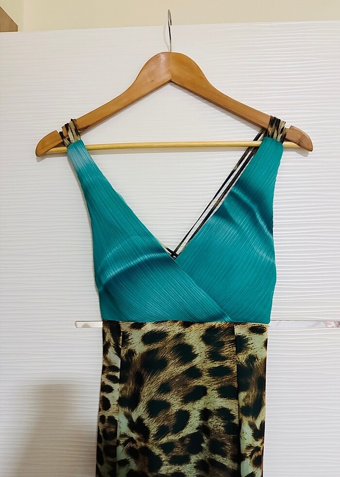 uzun gece elbisesi - Görsel 3