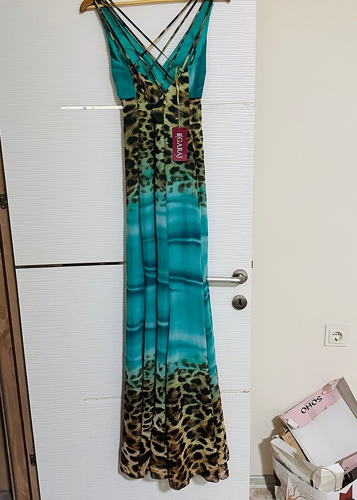 uzun gece elbisesi - Görsel 4