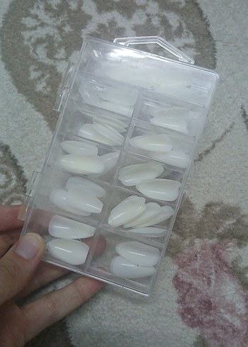 Beyaz Takma Tırnak Seti100lü - Görsel 2