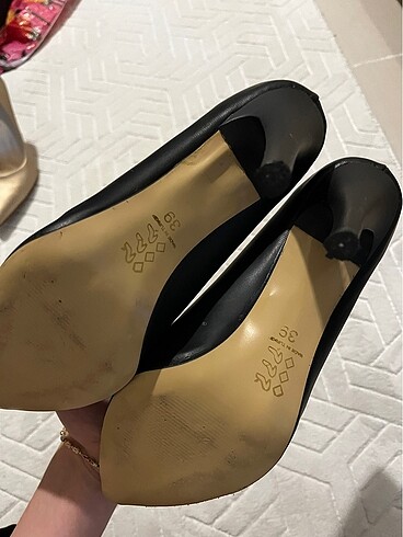 39 Beden siyah Renk Stiletto