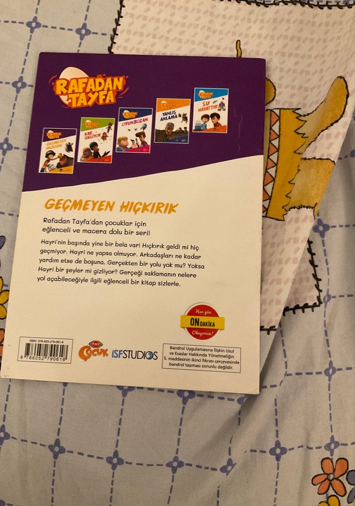 Rafadan Tayfa - Geçmeyen Hıçkırık Çocuk Kitabı - Görsel 2