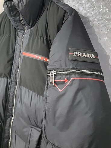 Prada Kısa spor kesim erkek mont