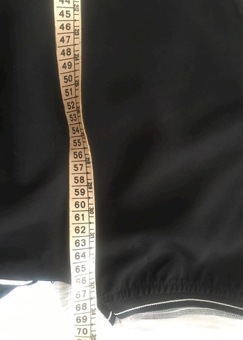 Siyah Dökümlü , Kısa Kollu, Salaş elbise - Görsel 5