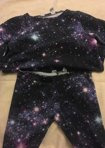 Mor Uzun Kollu Kız Eşofman Takımı - Görsel 2