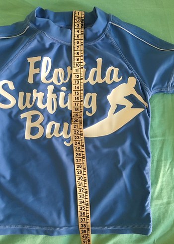 Erkek Çocuk Mavi Baskılı Kısa Kollu Mayo - Görsel 5