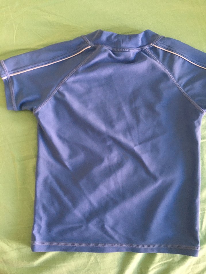 Erkek Çocuk Mavi Baskılı Kısa Kollu Mayo - Görsel 3