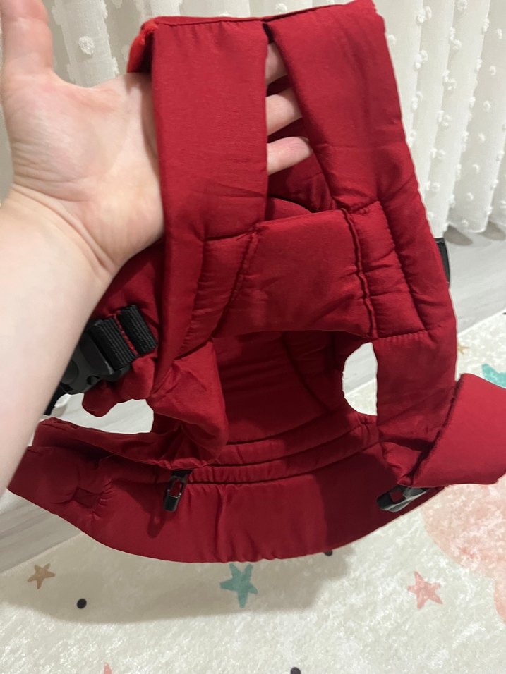 Kanguru Ana Kucağı Çift Yönlü Kırmızı - Görsel 3