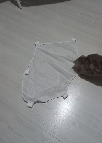 Gri Beyaz Bebek Taşıma Ağı - Görsel 5