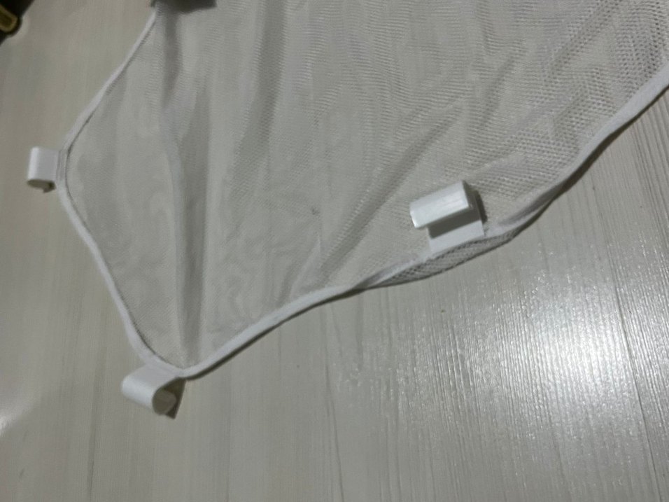 Gri Beyaz Bebek Taşıma Ağı - Görsel 4