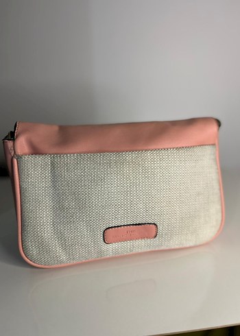 Pembe Zincir Detaylı Kadın Çanta - Görsel 4