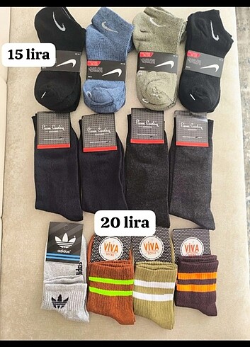 Ünisex çorap 