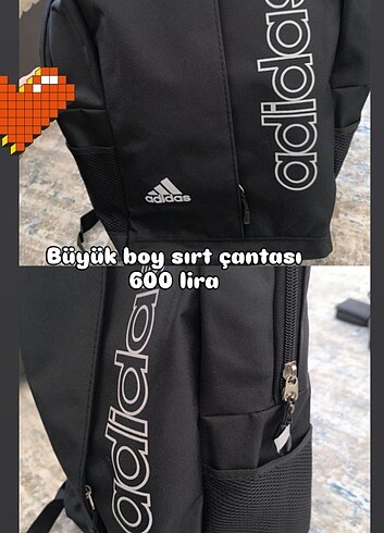 Büyük boy sırt cantasi