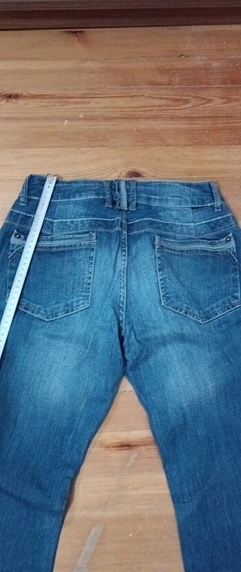 30 Beden mavi Renk Fabrika kot pantolon 