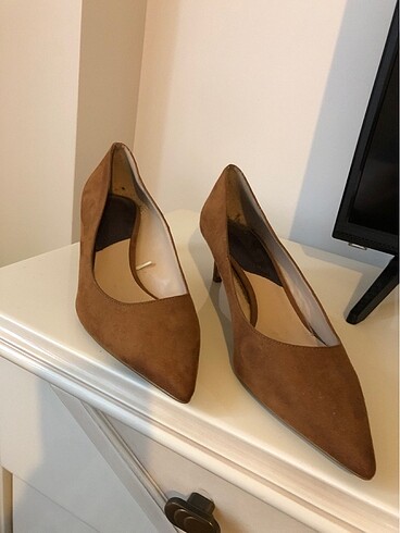 Az topuk sırt stiletto süet