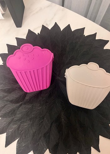 Pembe Cupcake Şekilli Makyaj Süngeri - Görsel 2