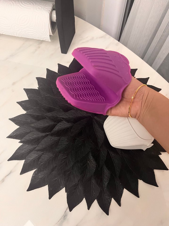 Pembe Cupcake Şekilli Makyaj Süngeri - Görsel 4