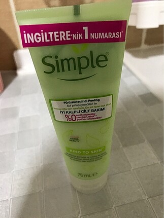 Simple cilt bakım