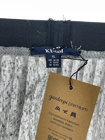 xl Beden gri Renk Kiabi Uzun Etek %70 İndirimli.