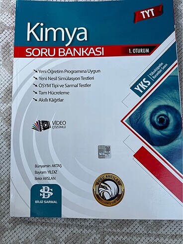 bilgi sarmal tyt kimya soru bankası 2024