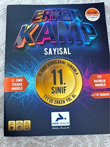 paraf kamp kitabı 11. sınıf+tyt