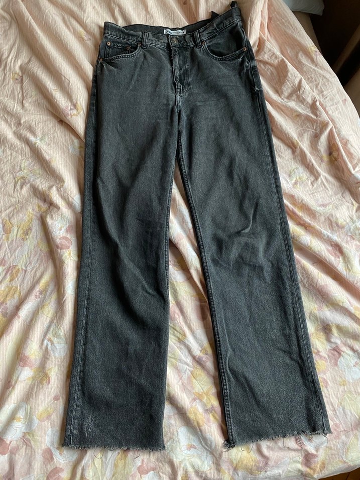 zara antrasit jean - Görsel 2