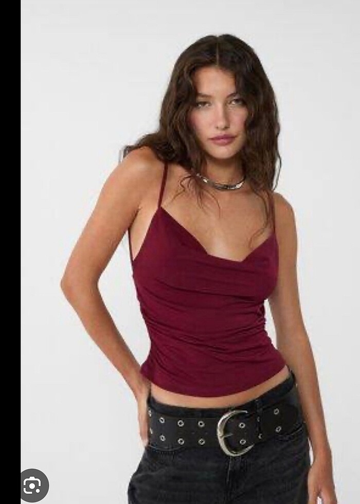 stradivarius üst - Görsel 5