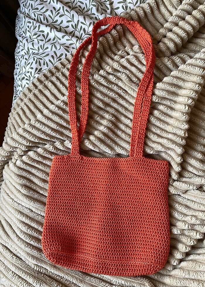 yazlık örgü çanta - Görsel 2