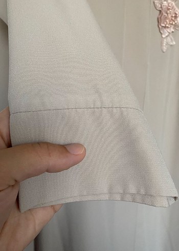 44 Beden Özel tasarım tesettür elbise az kullanıldı