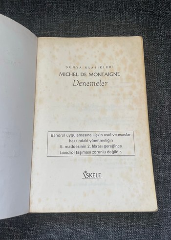 Montaigne - Denemeler - Görsel 2