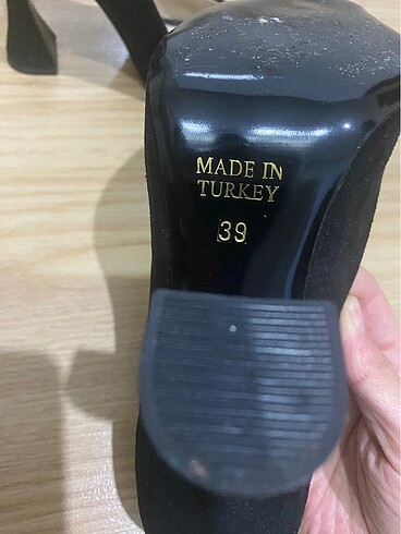 39 Beden Topuklu ayakkabı