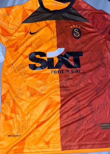 Turuncu Baskılı Erkek Kısa Kollu Tişört - Görsel 6