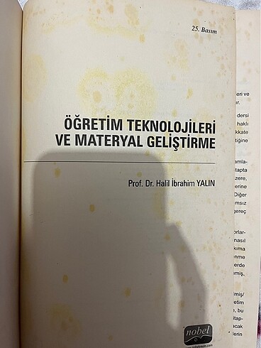 Öğretim Teknolojileri ve Materyal Geliştirme