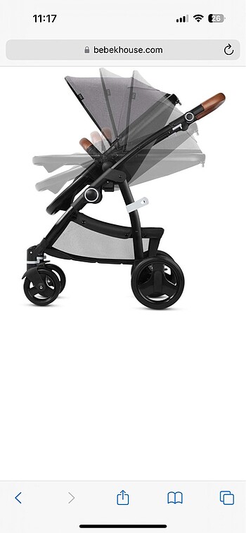 9- 36 kg Beden Cybex bebek arabası