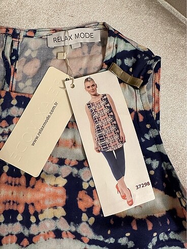 Relax mode gebe tunik - Görsel 3