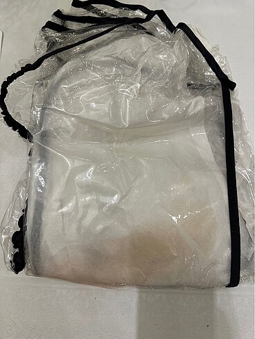 Maxi cosi bebe confort puset örtüsü yağmurluk - Görsel 3