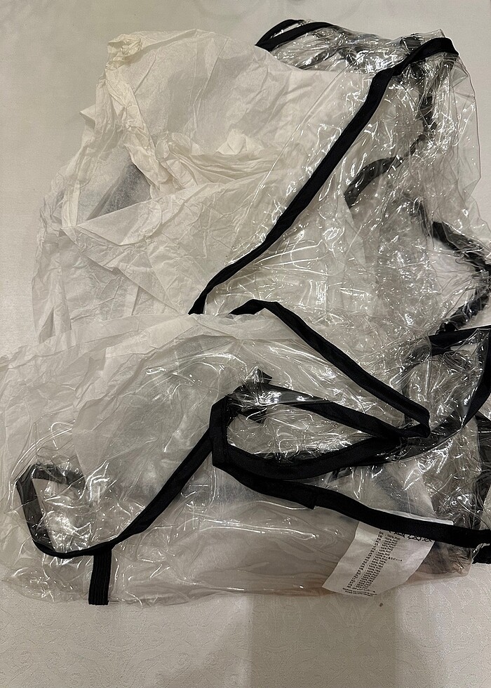 Maxi cosi bebe confort puset örtüsü yağmurluk - Görsel 2