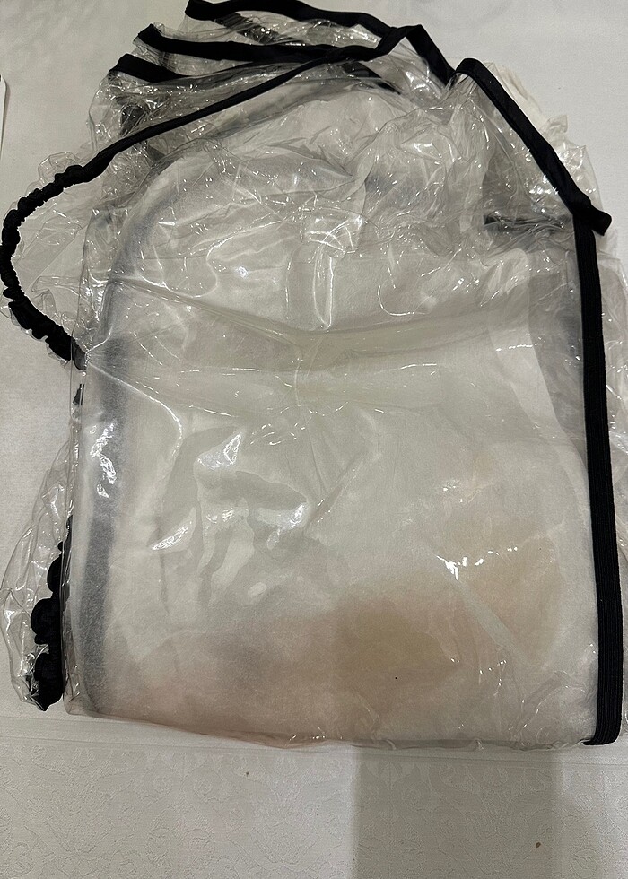 Maxi cosi bebe confort puset örtüsü yağmurluk - Görsel 3